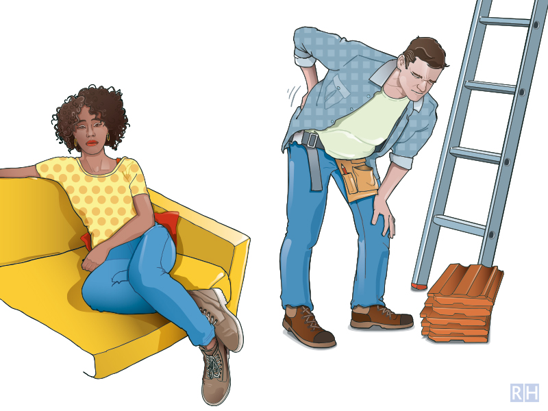 illustraties Arbeidsdeskundigen.nl i.o.v. bureau De Branding